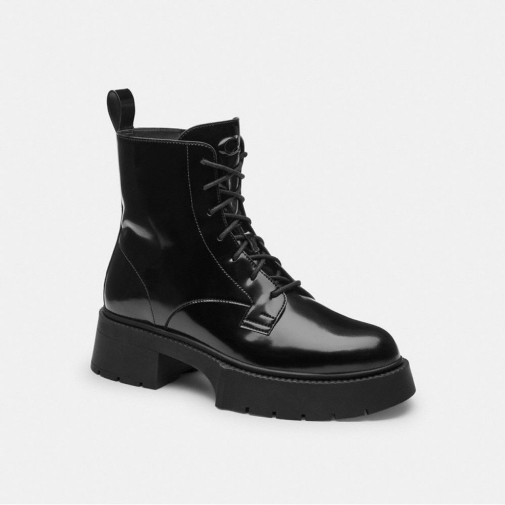 NWT Coach Platform Booties